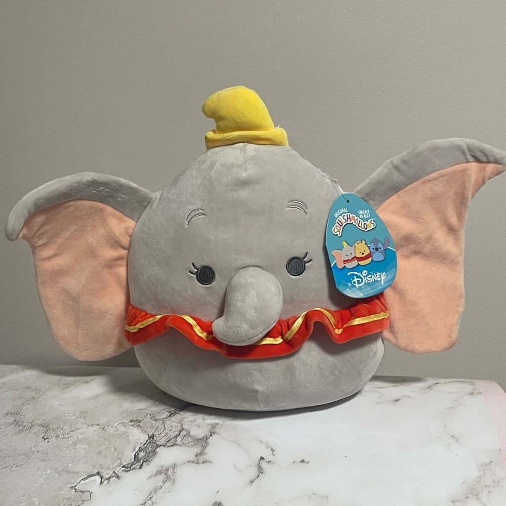 Squishmallows Dumbo the Elephant Disney 10" Stuffed Plush